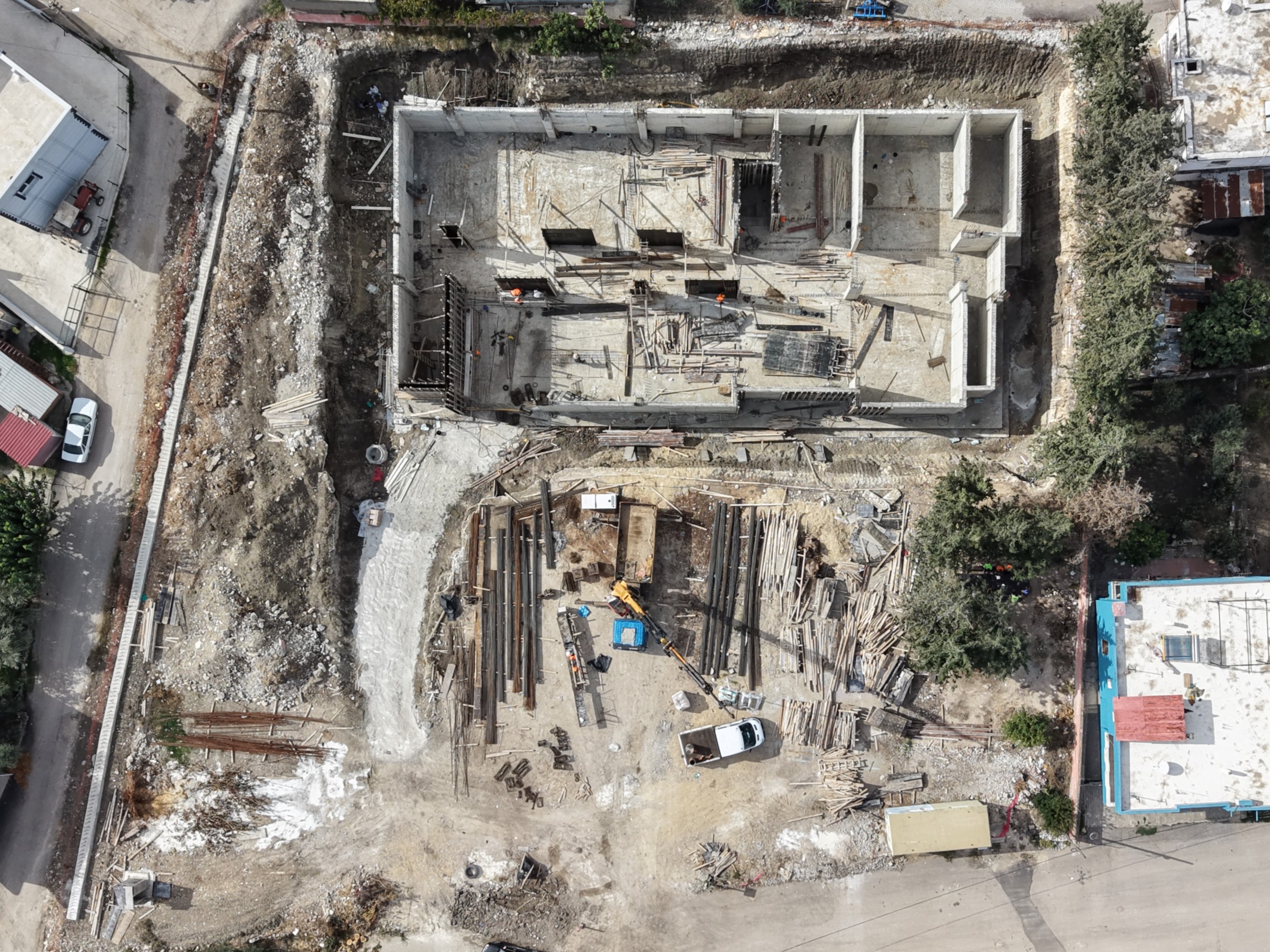 İmamoğlu İlçesi 16 Derslikli Hürriyet İlkokul Yapım İşi